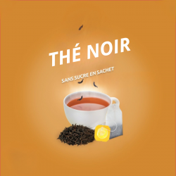 Black tea with sugar