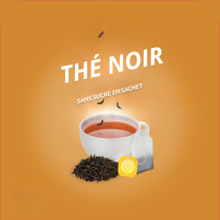 Black tea with sugar